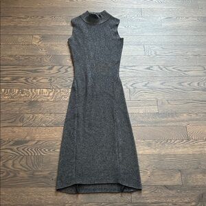 Magaschoni Charcoal Midi Dress
